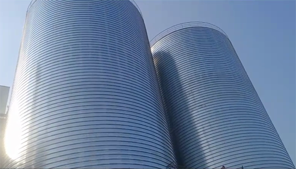 道里2座混凝土高架卷板仓