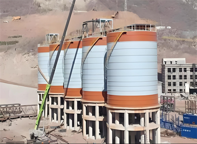 道里高架钢板仓